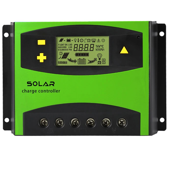 24v 60a Solar Charge Controller 60 amp Auto Charge Controller  Solar PWM Off grid Solar Panel Controller