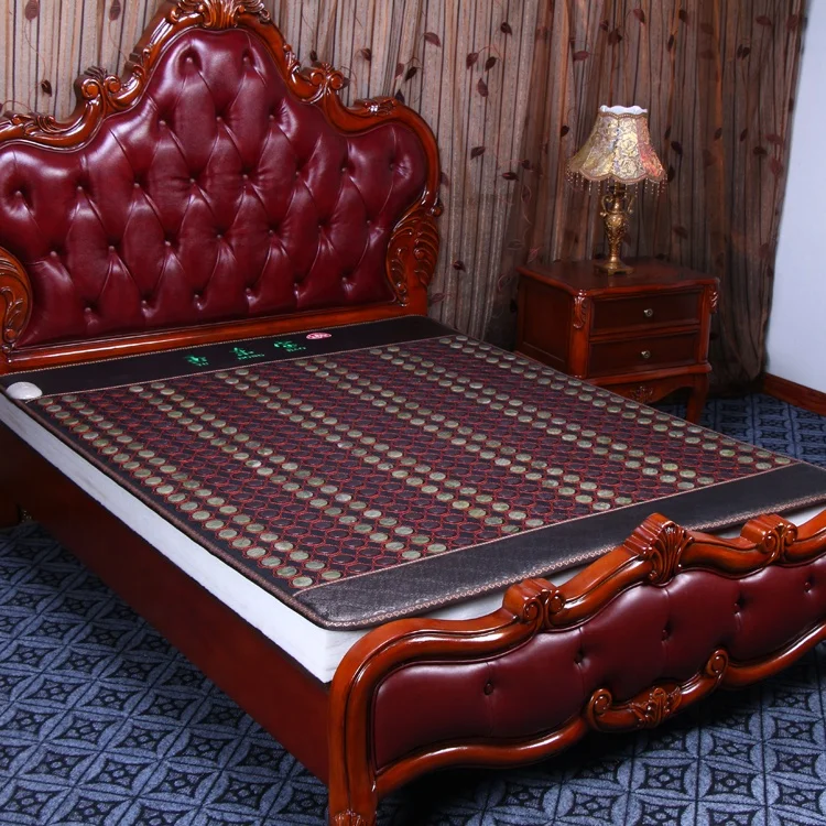 
Health therapy mattress heating body massage jade pads 