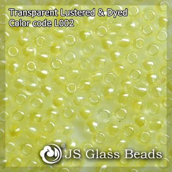 High Quality Fashion JS Glass Seed Beads - 25B# Silver-Lined Rocailles Beads For Garment & Jewelry