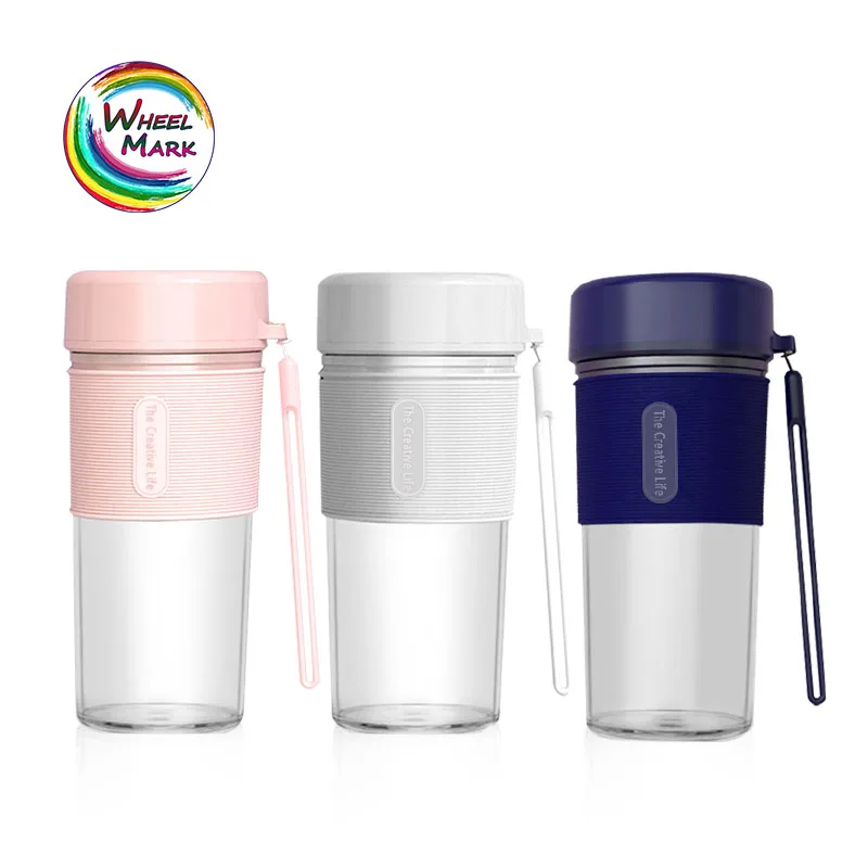 Wholesale Mini Home 500ml 6 blades hand mixer blender Juicer Rechargeable Fruit Juicers portable blender usb