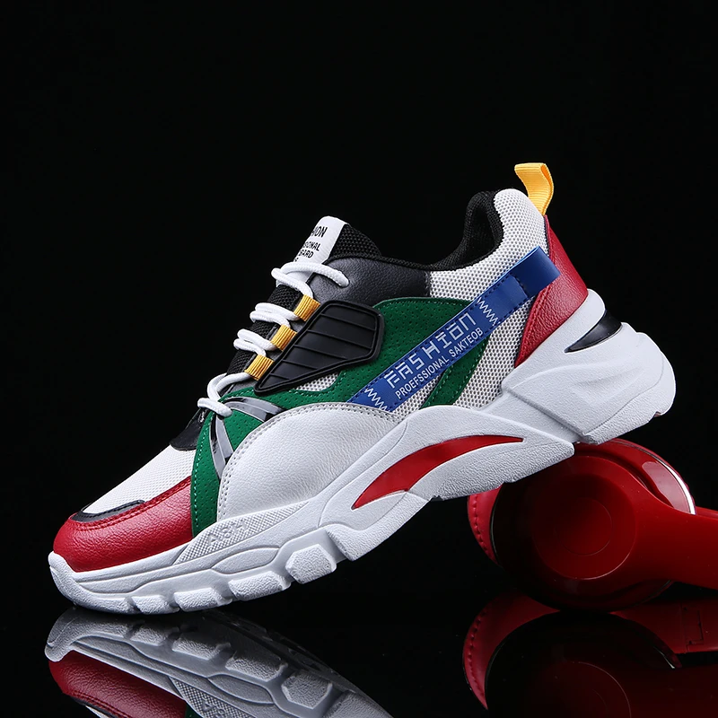 Factory Direct Men High-Quality Outdoor Fashion Lightweight Running Breathable Sport Shoes