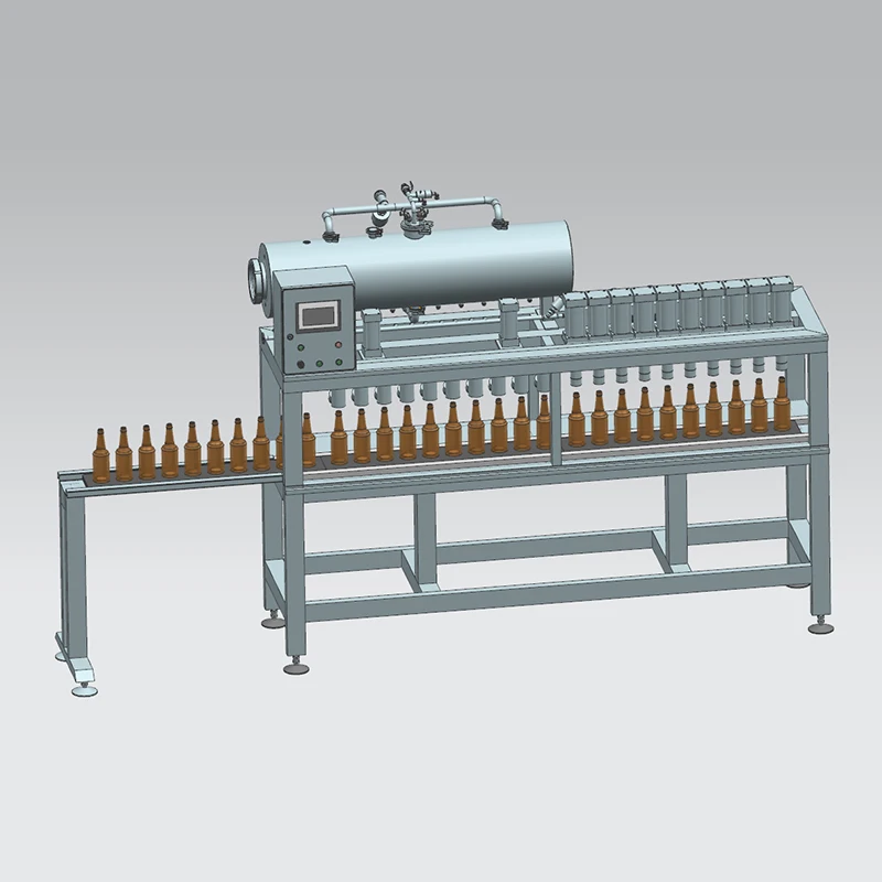Food beverage processing equipment beer machine for glass bottle filling