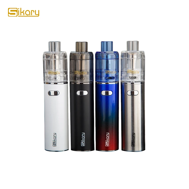 
Sikary OG Kit 510 cartridge sub ohm tank 0.15ohm 1800mah adjustable airflow big vapor atomizer OG Tank box mod e-cigarette 