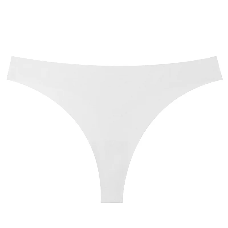U493 Hot Selling Women Panties Solid Color Womens Custom White Thong Seamless Women Underwear