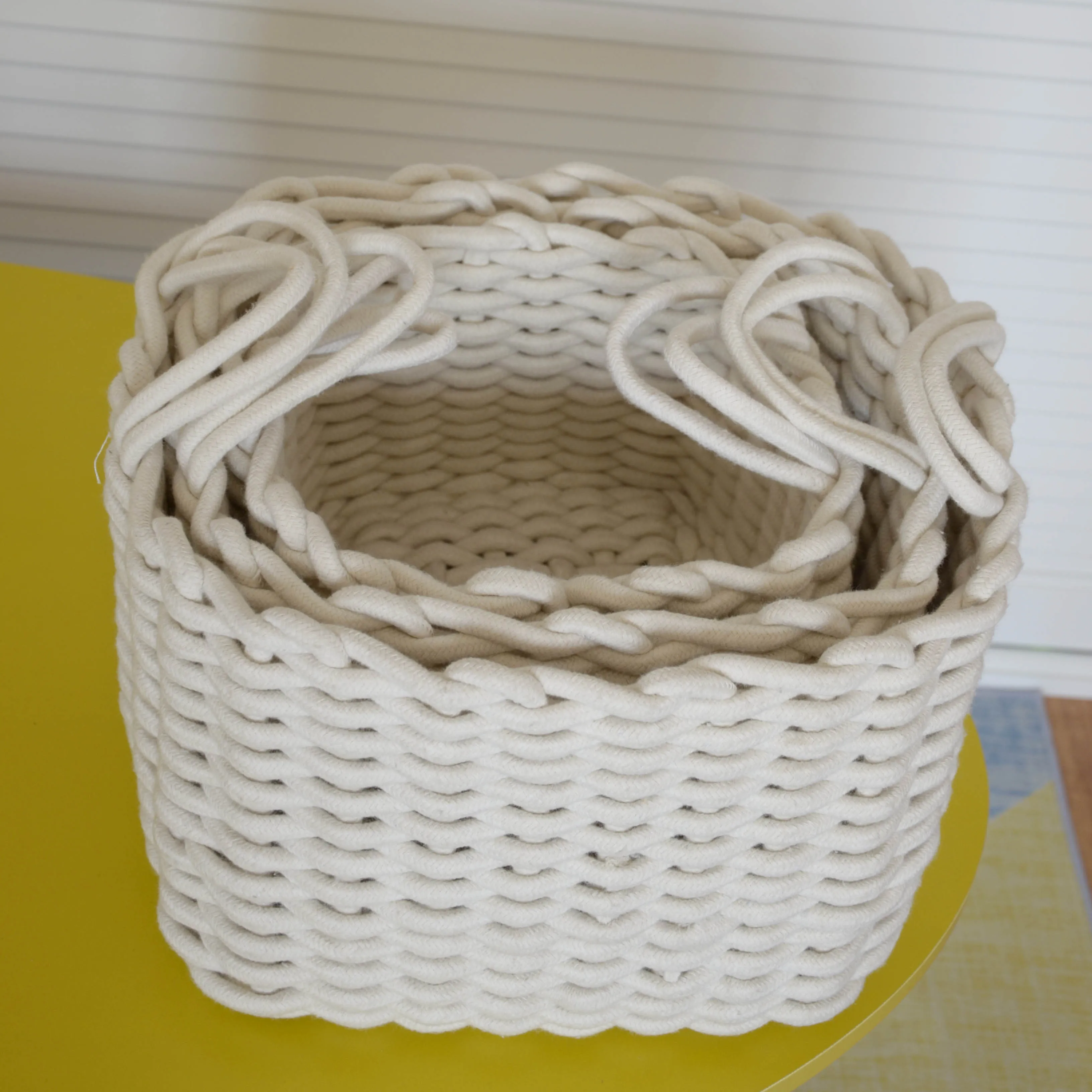 toy storage Custom hand-woven basket multi-functional large capacity storage and cleaning laundry basket