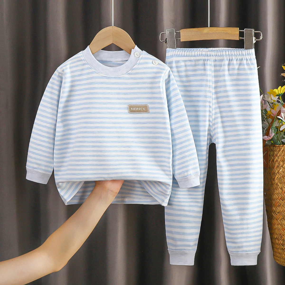 Cute Toddler Boy Clothing Sets Of Boys Outfits Clothing Sets With Cotton Pattern Kids Clothing Girls Sets