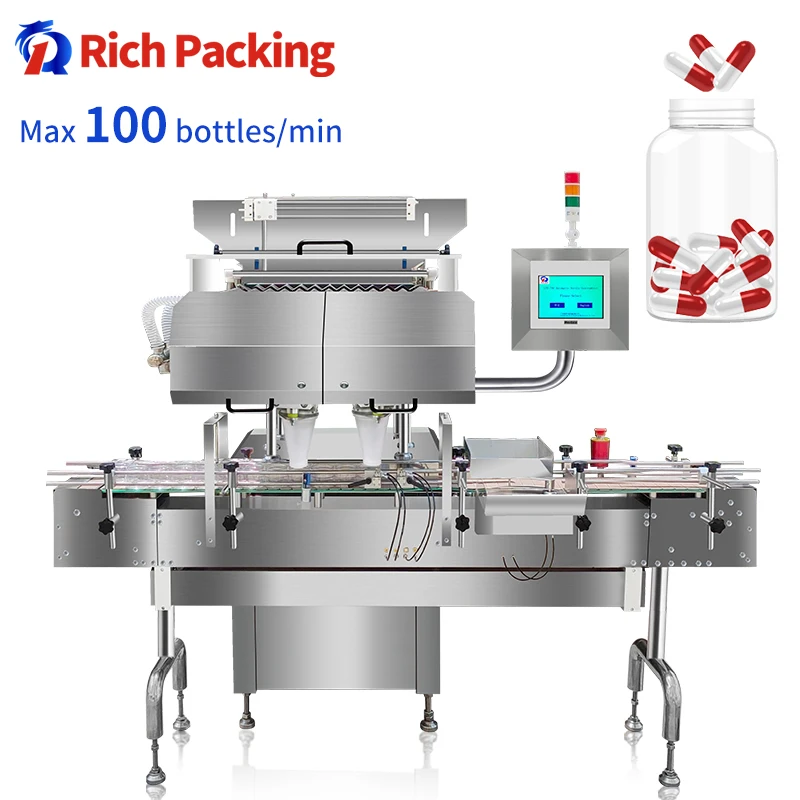 16 Lane Pharmaceutical Automatic Counter Filling Bottling Pill Capsule Tablet Counting Machine For Sale