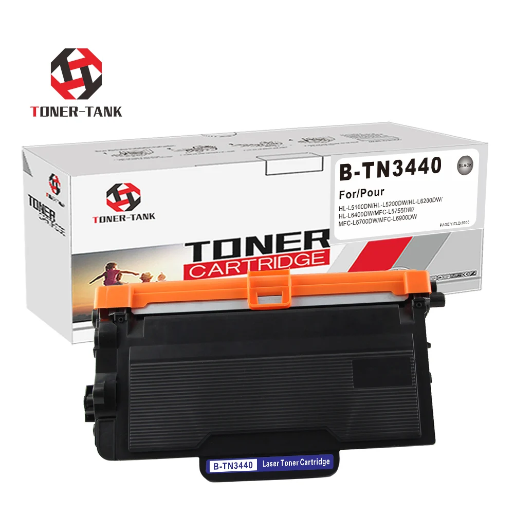 Совместимый с тонером картридж TN-3440 TN3440 3440 для лазерного принтера Brother HL-L5100DN L5200DW L6200DW