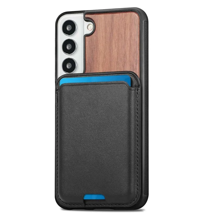 Detachable Card Holder Hybrid Magnetic Phone Case for Samsung Galaxy S22 luxury Phone case