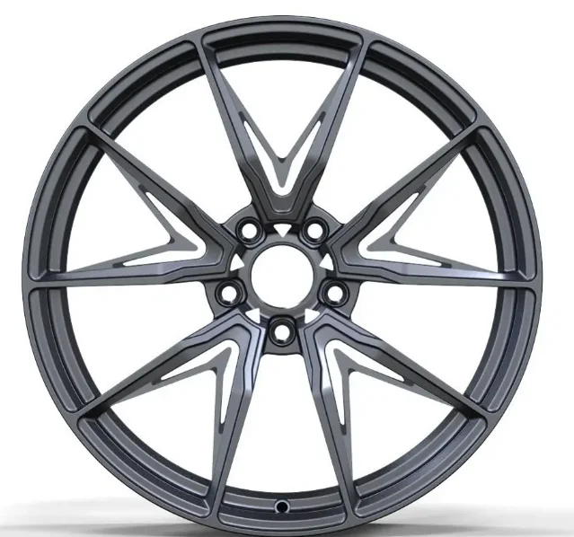 Silver 5 Holes 18 Inch Aluminum 1 Piece Sport 5x114.3 Car Alloy Rims Forged Wheels For Ferrari 458