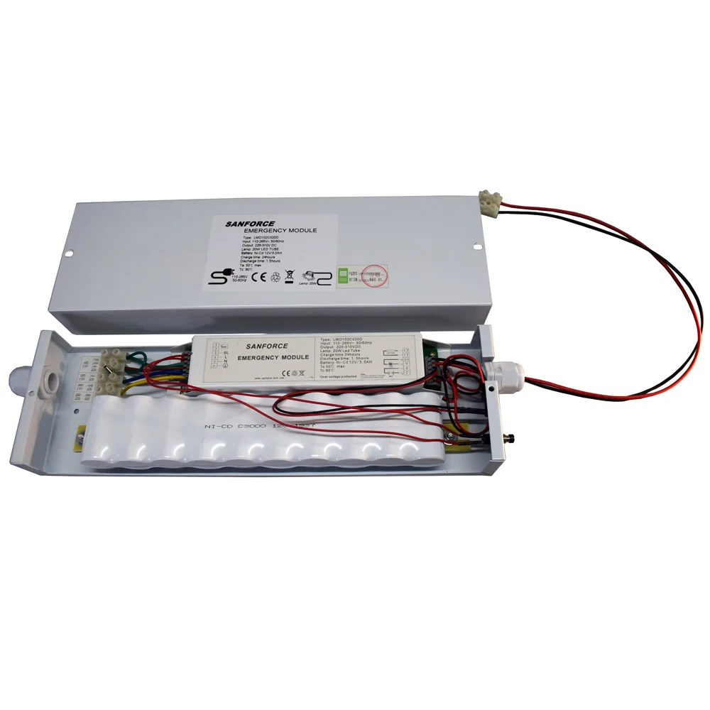 Ce Rohs 20w Dc Power Supply Led Lighting Emergency Lighting Rechargeable Battery