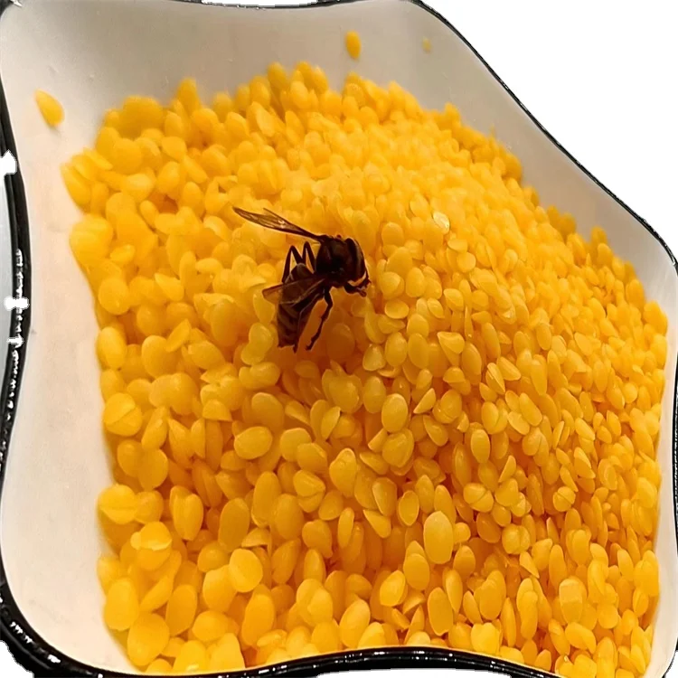 China Wholesale Customize 100% Pure Natural Yellow Beeswax Beeswax Honey Bee Wax for Cosmetic