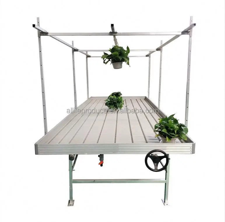 flood table 4x8 and grow tray hydroponic