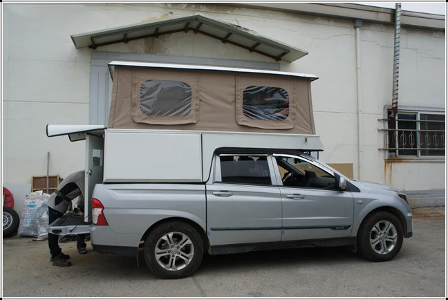 
F150 Slide in pop up pickup truck bed campers 
