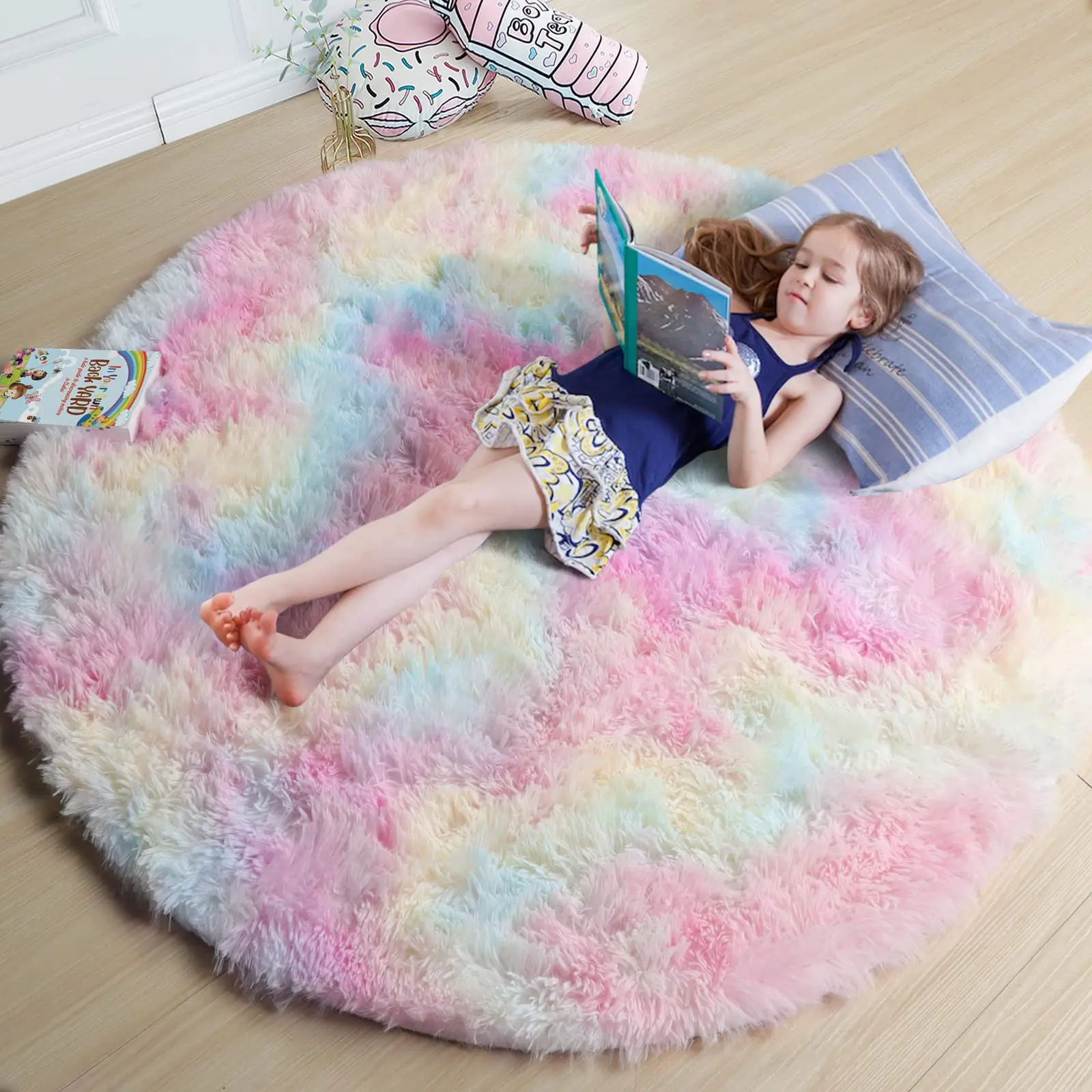 Professional Fur Carpet And Rugs Fluffy Carpet Plush Carpet With CE Certificate