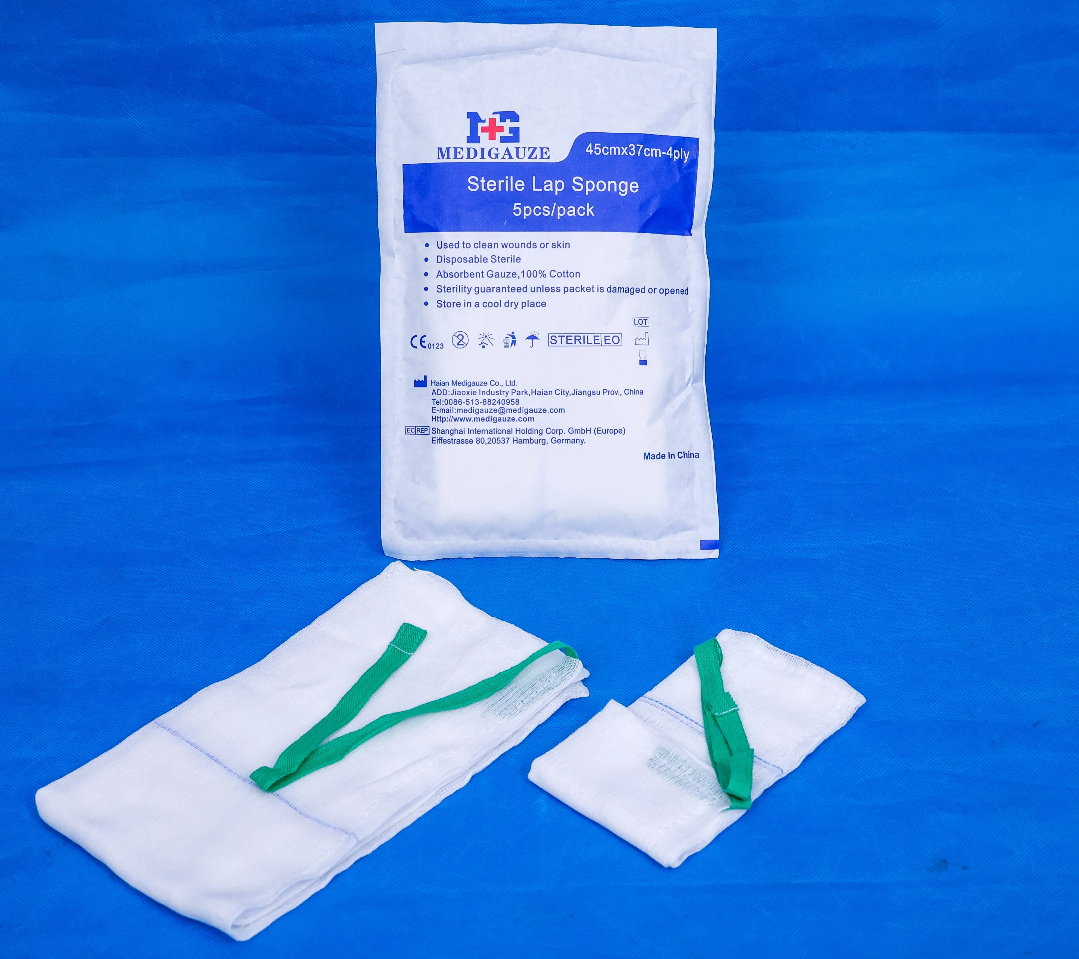 100%cotton Medical Surgical Abdominal Pad Lap Sponge gauze abdominal medical disposable under pad