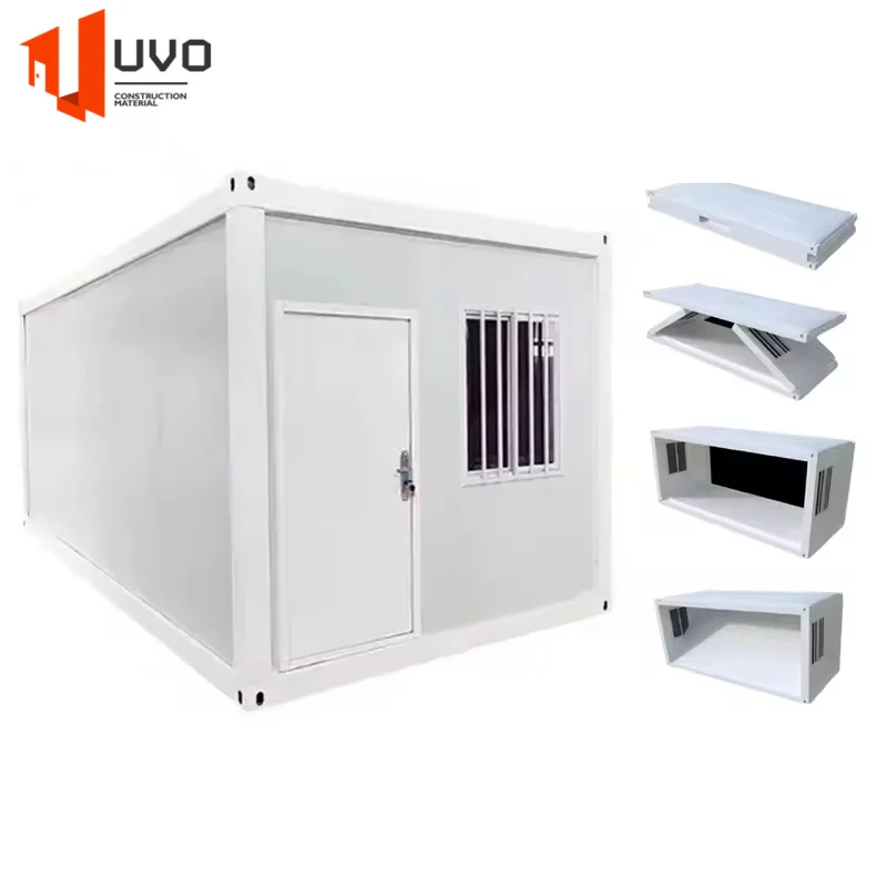 Prefab Box Container House,Fast Build Modular Foldable Prefabricated Container House Prefab Home For Office