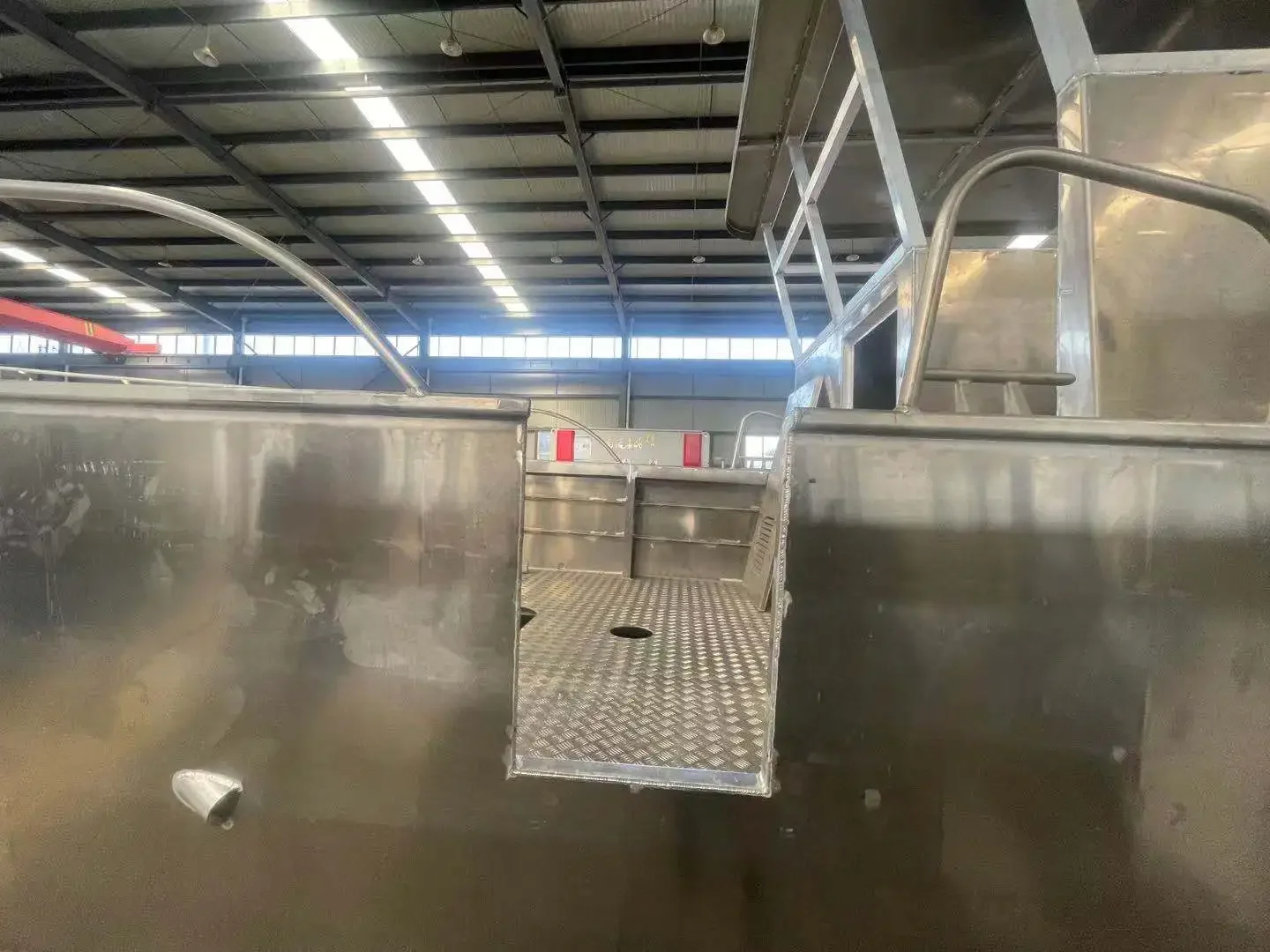 Landing Craft And Passengers Boat  15M Aluminum Landing Barge Boat  Landing Craft Boat.