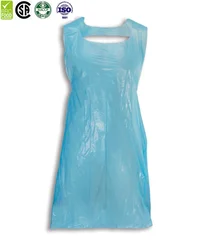New Design HDPE LDPE Custom Medical Transparent Thick Waterproof Disposable Pe Apron