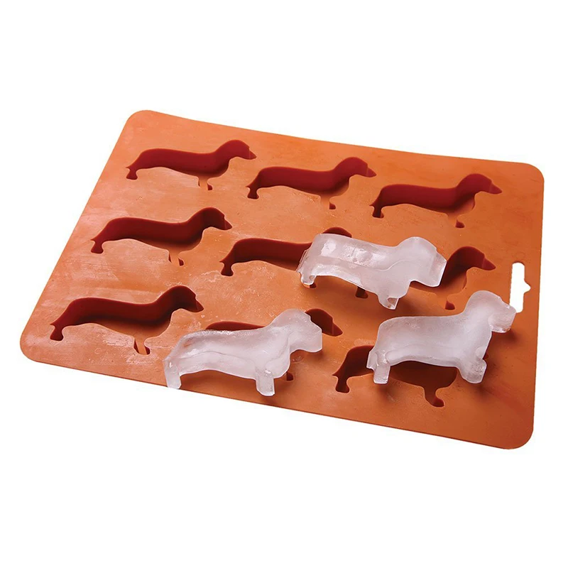 Customized Creative Design Cake Decoration Tool Food Grade Animal Shape Silicone Ice Mold