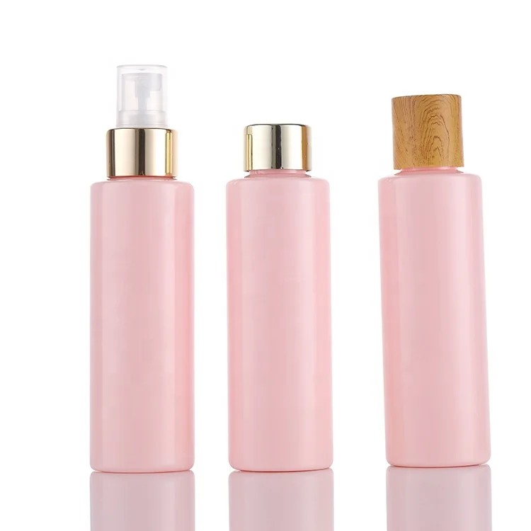 Spray PET Bottle cosmetic plastic lotion 120ml pump plastic bottle