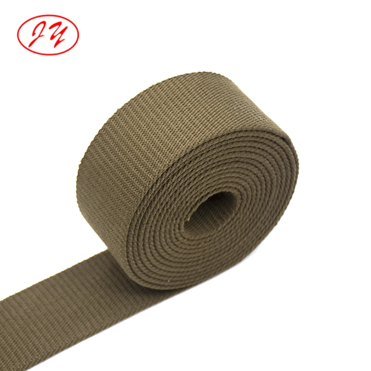 High quality wholesale 50mm twill striped  cotton webbing tape