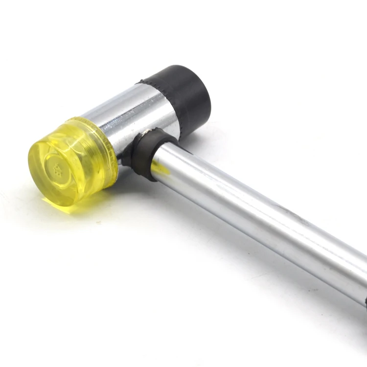Double Face Soft Mallet Hammer Multifunctional Non-Slip Rubber Hammer 25mm 30mm 35mm