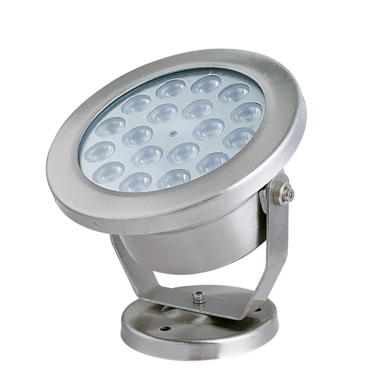 Водонепроницаемый dmx512 из нержавеющей стали 2700-7000 К 24 В 12