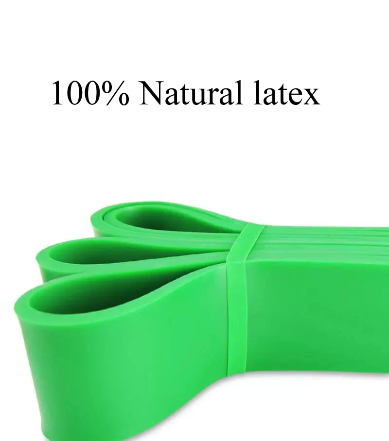  Custom Printed Logo 100% Natural Latex Pull Up Assist Power Resistance Bands Exercise