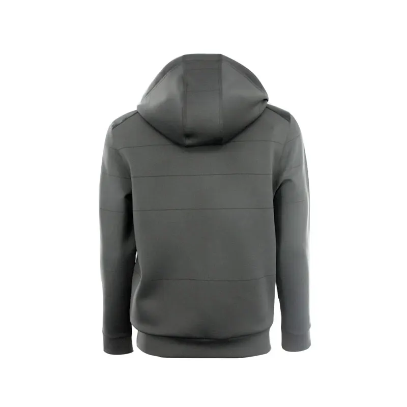 Zip up Men Streetwear Hoodies with Pocket Neoprene Fabric Wear Poly Tricot Plain Custom Winter Hooded Regular Sleeve for Winter