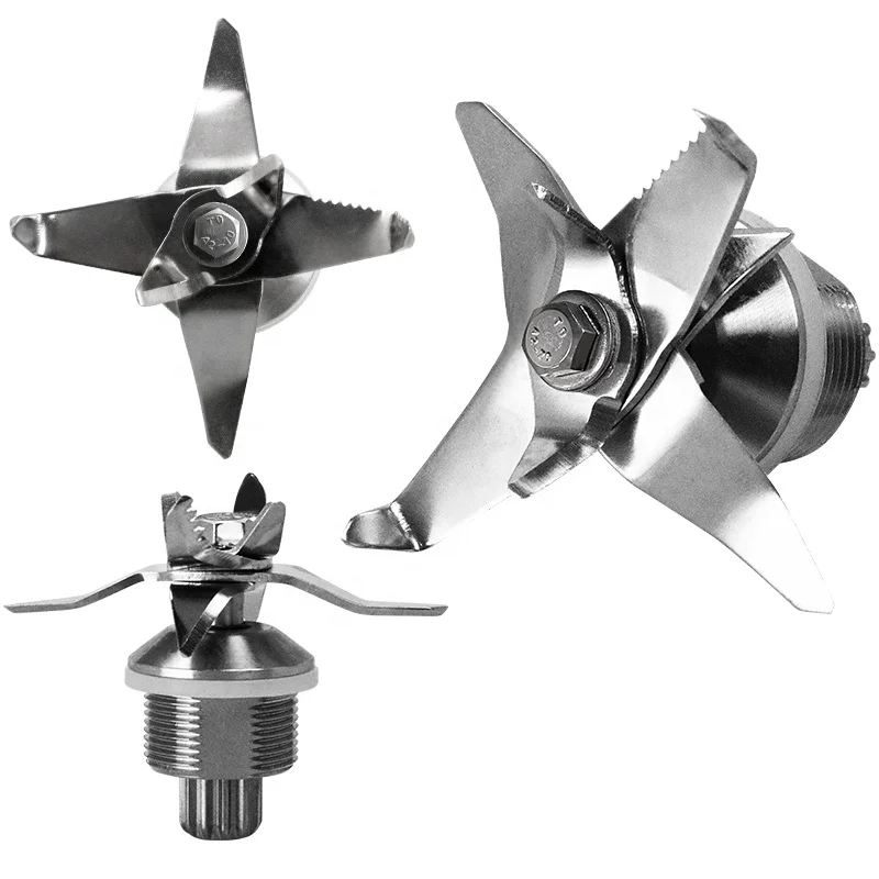 Spare Parts for Commercial Blander Knife Parts Stainless Steel Big Blender 8 Blades Assembly Repuestos Para Licuadora