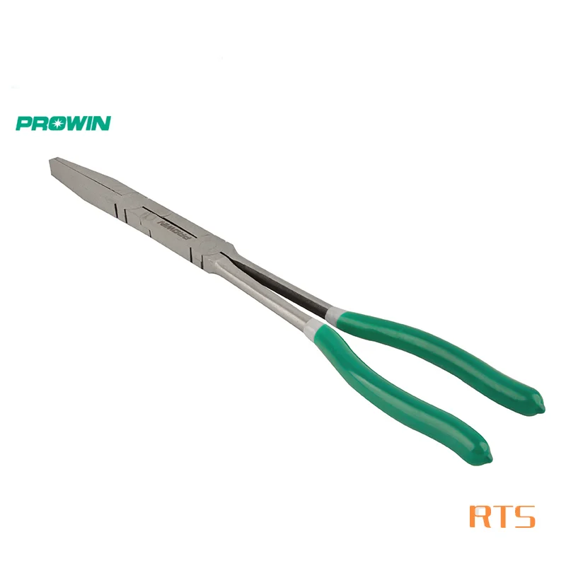 PROWIN 11348 13inch  Double Joint Flat Nose Pliers