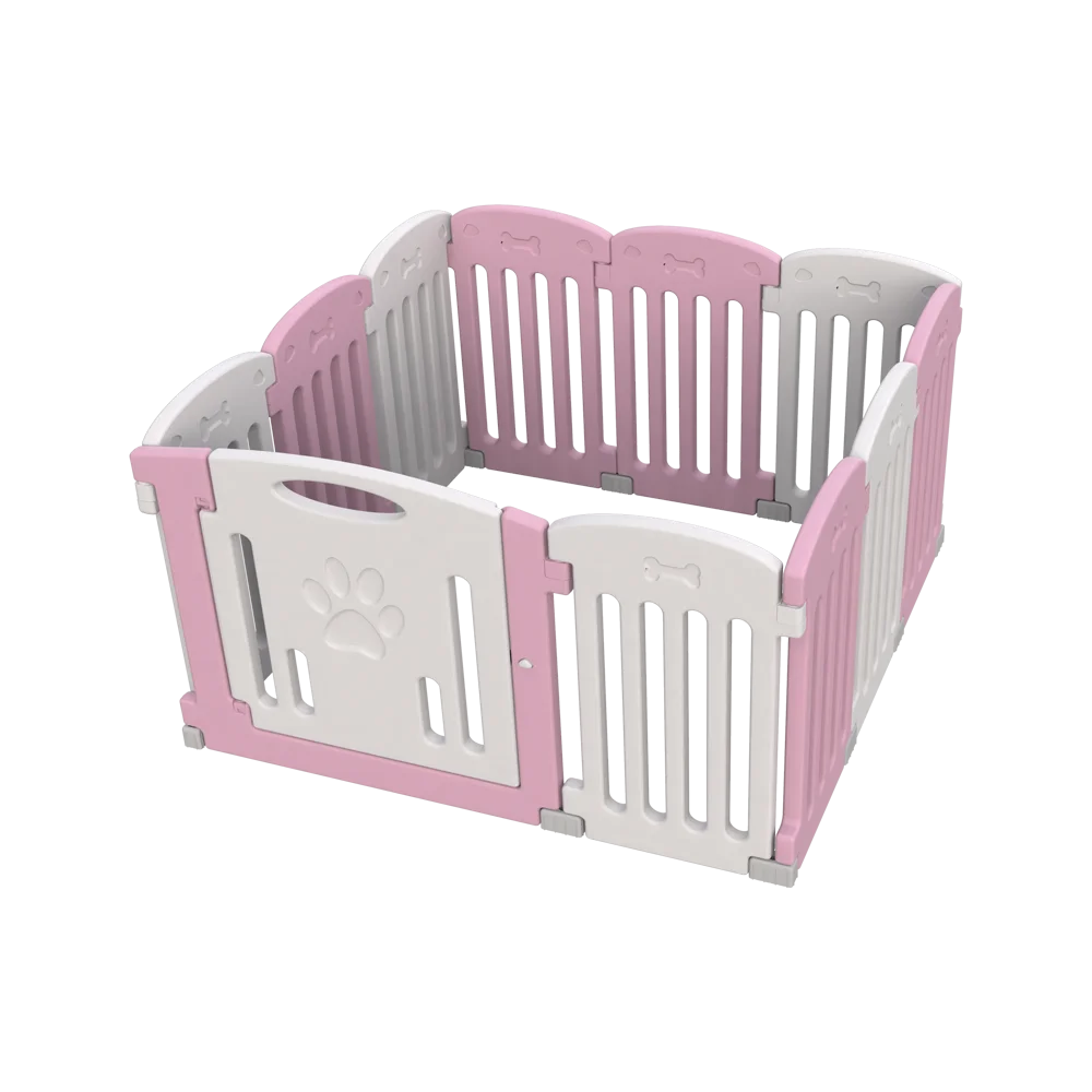 ABST Pet Playpen  Cage New Style small animal  Indoor Playpen Barrier Fence Panel For Dog Cat Pet Dog Fence
