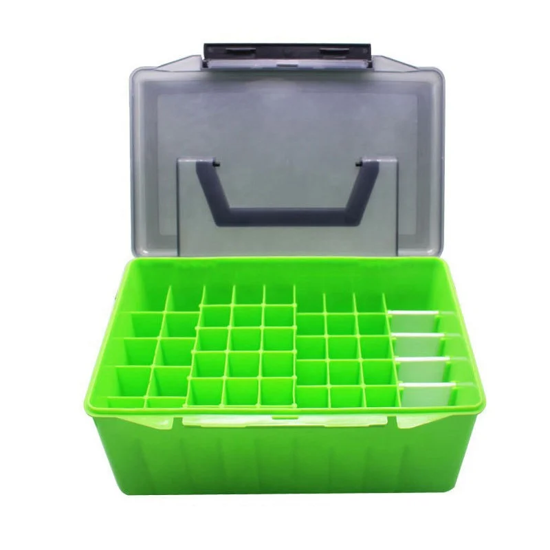 OEM and on stocks five-color 52-grid portable frosted bait box accessories storage box deepening bait box