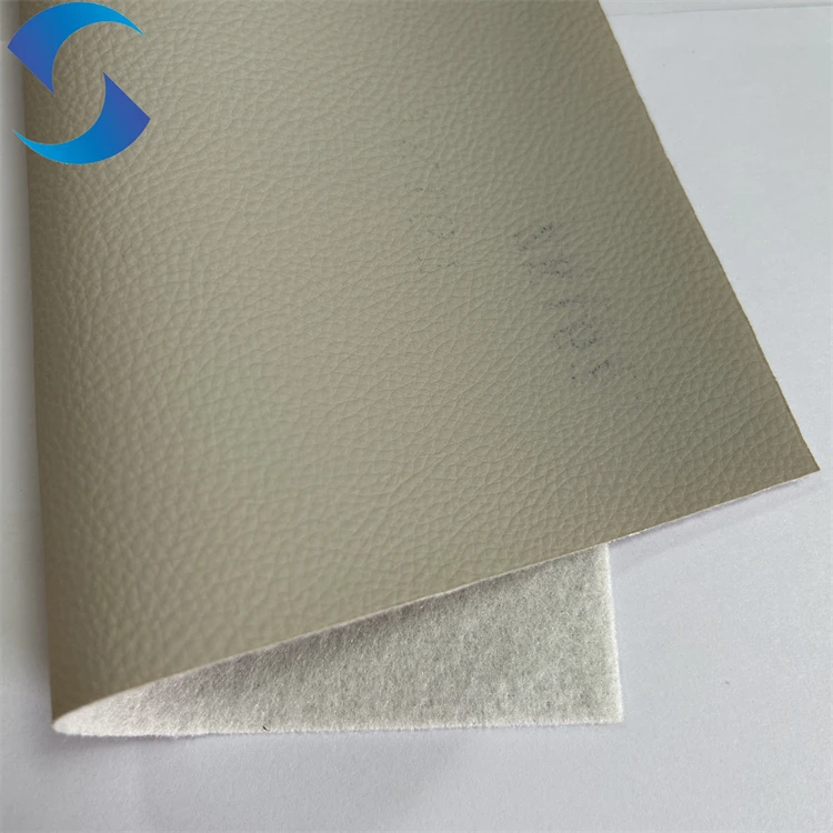 High quality synthetic leather fabric textile buy PVC leather fabric from China 1.2mm thickness faux leather fabric sofa seats