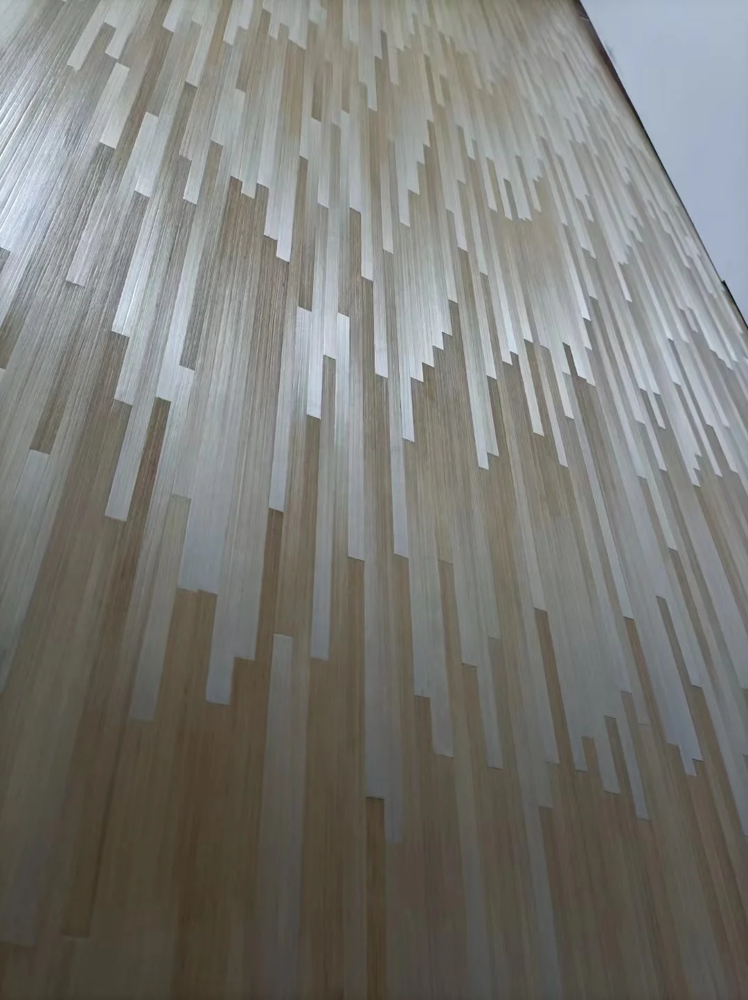 Blue Color Straw Marquetry Wall Panel Box Art Straw Picture Inlay Craft Wall Panel Jewelry box Marquetry Design