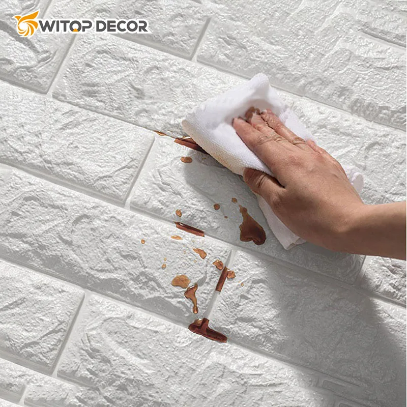 Wall Stickers Autoadhesivo Papel Tapiz 3d Pe Foam Wallpapers Bricks