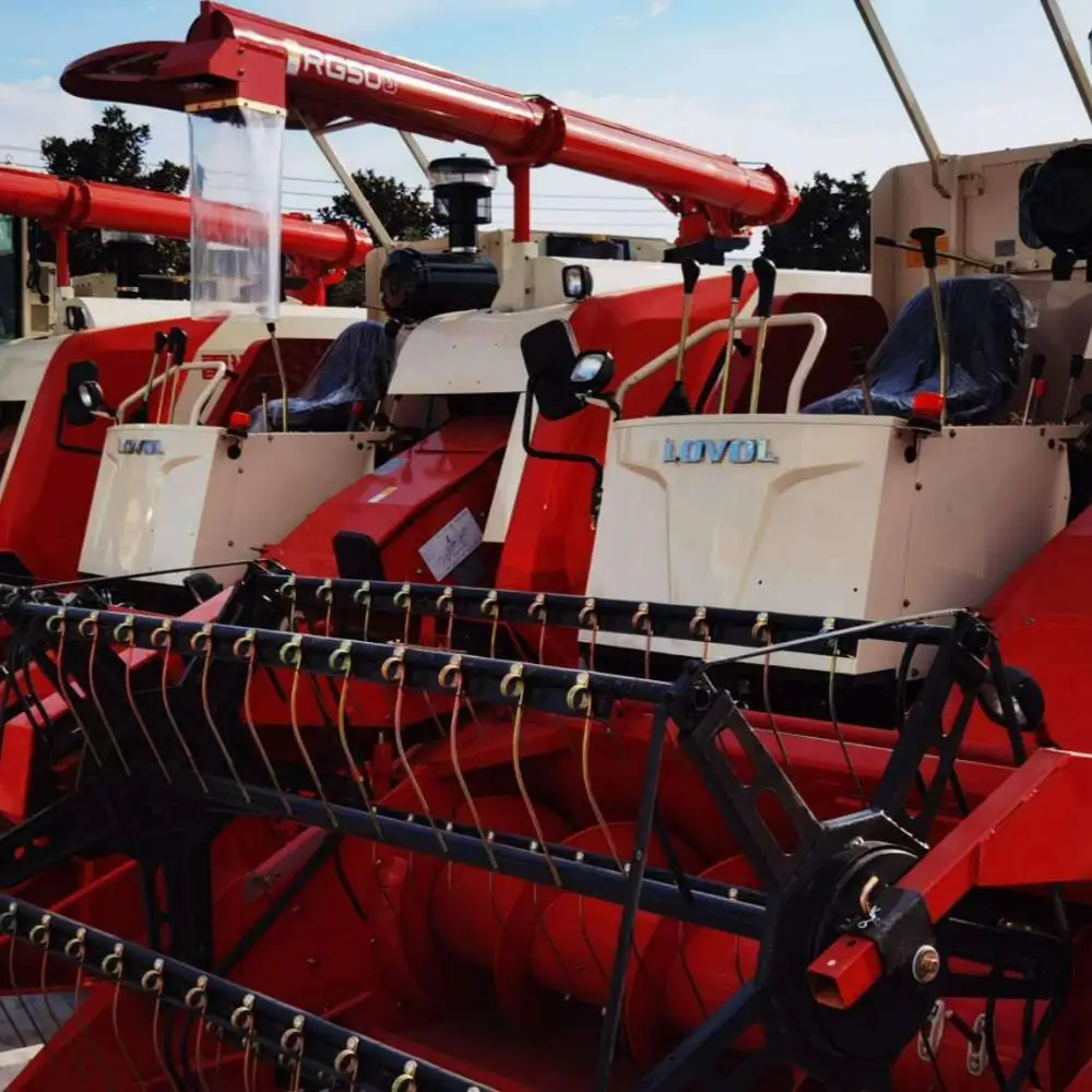 Combine Harvester Rice Harvester Mini Combine Harvester