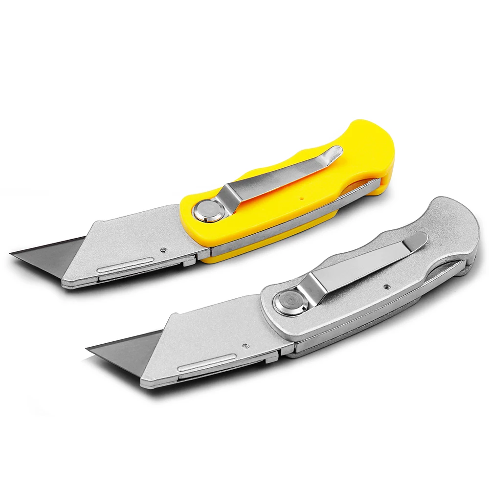 Heavy Duty Multi Functional Folding Utility Knife Folding Lock Back Utility Knife EDC Utility Knife
