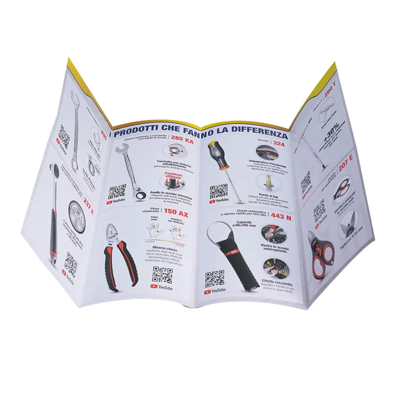 Custom Color Flyer Printing with Design Typography High Quality Offset Printing Services Offered