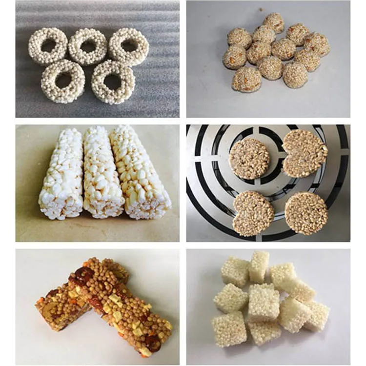 High Automatic Rice Filled Bar Core Filling Puffed Snack Food Extrusion Producing Machine Plant