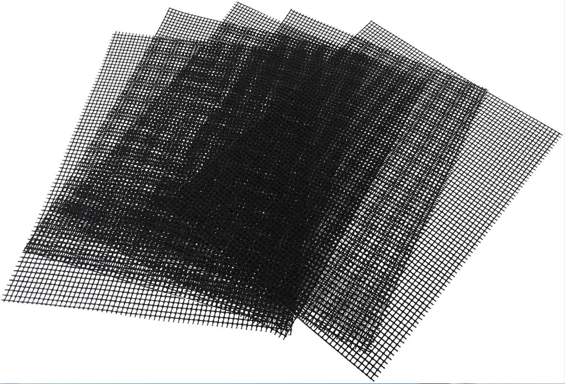 New Cooking Accessories Mesh Grill Mat Silicone Grill Mat Non Stick Bbq Grill Mesh Pan Liner