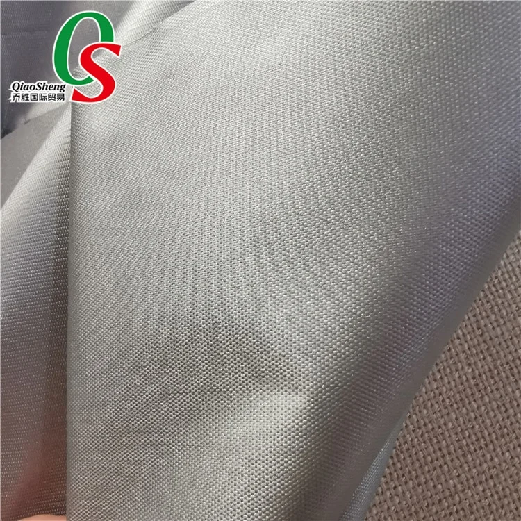100%Polyester waterproof silver coated taffeta Oxford fabric for car suits cover