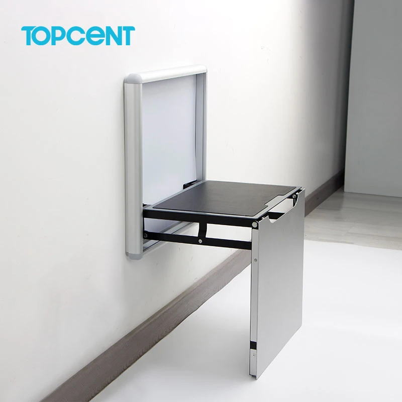 TOPCENT Saving Space Iron Invisible Shelf Folding Mechanism Accessories For Shoe Cabinet Chair Porch Stool