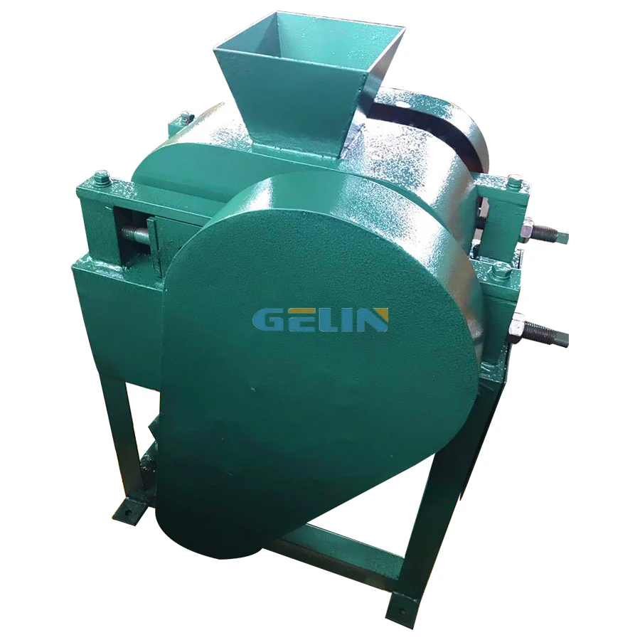 Small size 200*75 lab double roll crusher for grinding mini stone rocks
