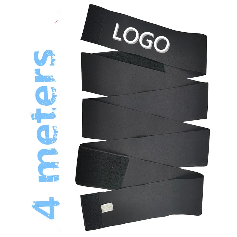 Aofeite OEM Elastic Band Tummy Wrap For Weight Loss Flat Belly Stomach Belt Body Shaper Waist Trainer for women