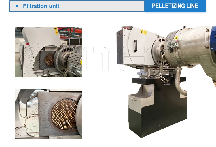 Stable PP PE LDPE Industry Film Compactor Granulators