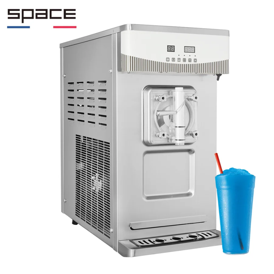 SPACE Factory Price Ice Cocktail Slush Milk shake Frozen Beverage Drink Machine with CE