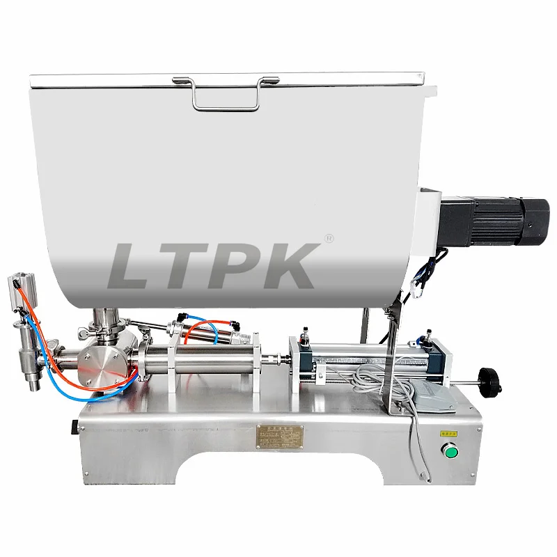 LT-GUF1000 Sauce Paste Dosing Foam Engine Shampoo Mayonnaise Bath Cream Ointment Filling Machine Maquinas De Llenados De Cremas