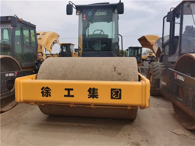 Китай, XS263J, б/у уплотнитель, дорожный каток 26 тонн, дешево